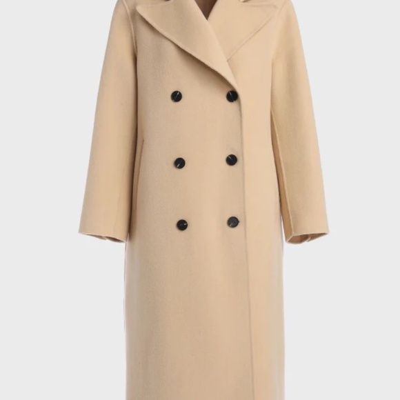 NWOT Bellemere Wool Coat - Picture 2 of 6